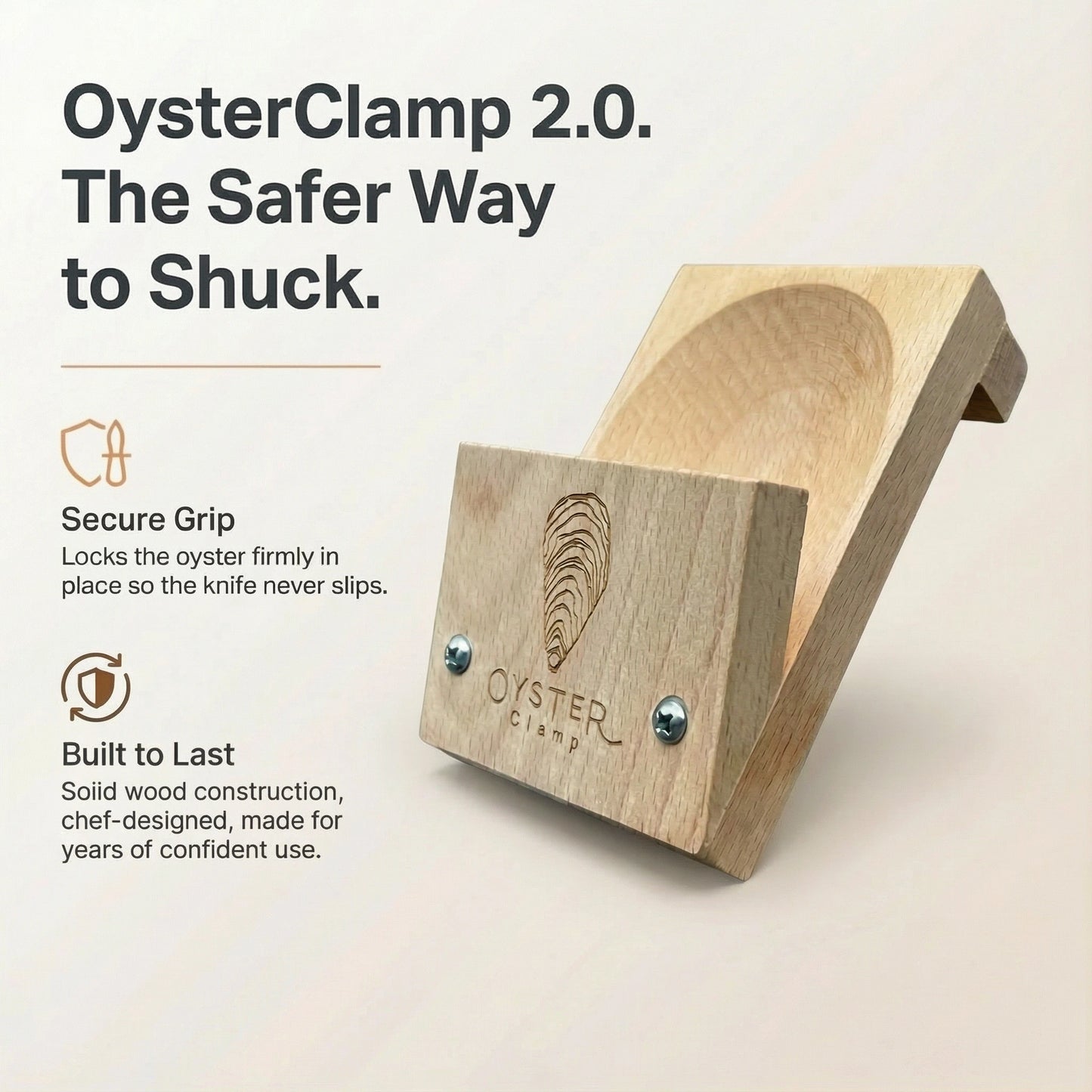 The OysterClamp 2.0.